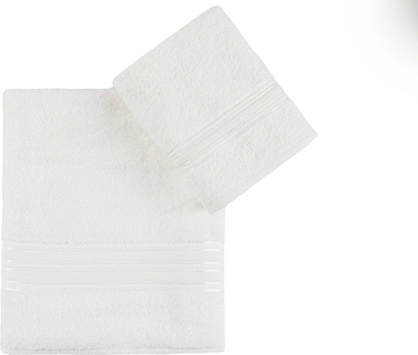 Set peshqirësh (2 copë), Mijolnir, Dora, ngjyrë krem