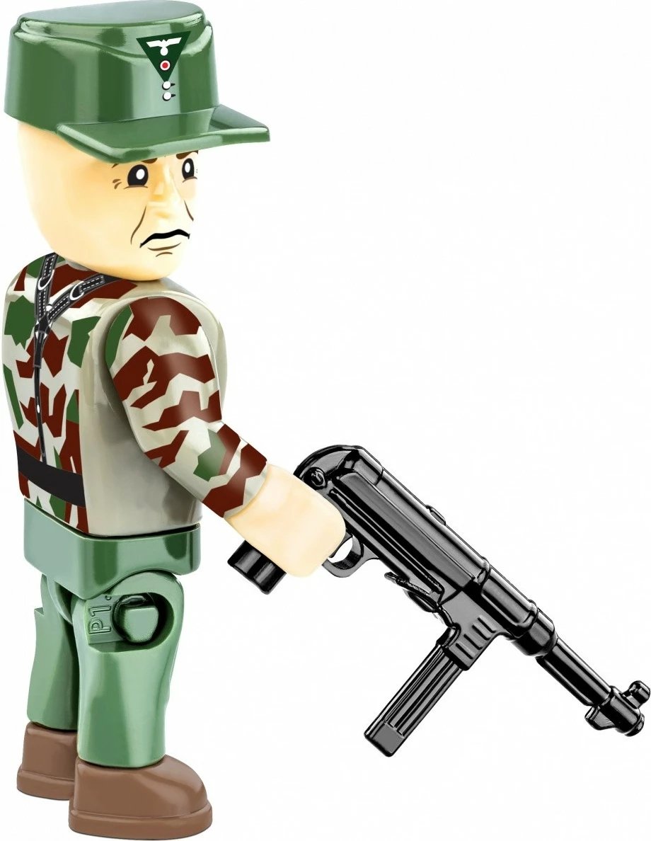 Set blloqesh Cobi Klocki Sd.Kfz. 251/9 Stummel, 485 pjesë, Kamuflazh