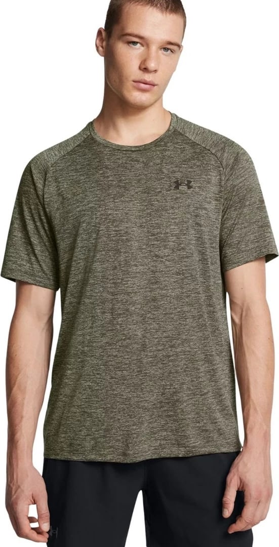 T-shirt Under Armour Tech 2.0 SS Tee për meshkuj, Khaki | L