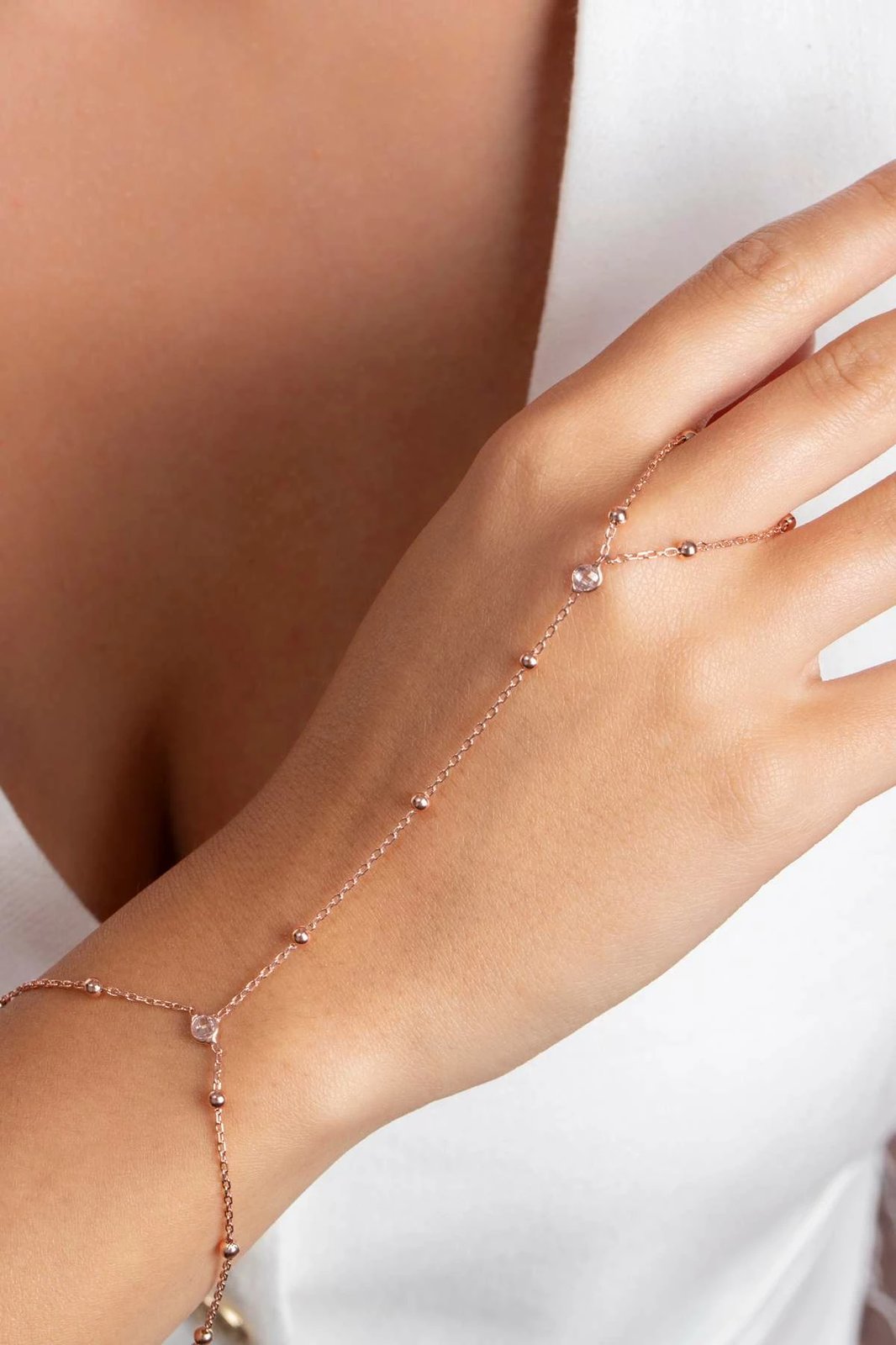 Zinxhir argjendi rozë për dorë, Jumeon, TFNY65250R