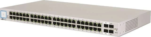 Kasë rrjeti Ubiquiti UniFi Switch USW-48-POE-EU, 48x1GbE, 4xSFP, Managed, Rackmount