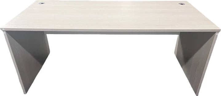 Tavolinë pune Armadi, ngjyrë gri-bardhë, 180x80x75cm
