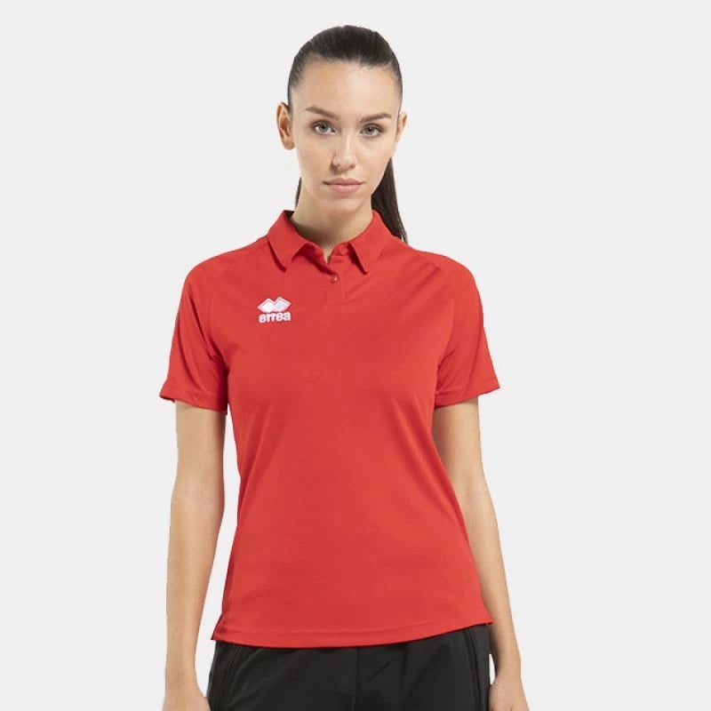 Maicë polo për femra ERREA, e kuqe
