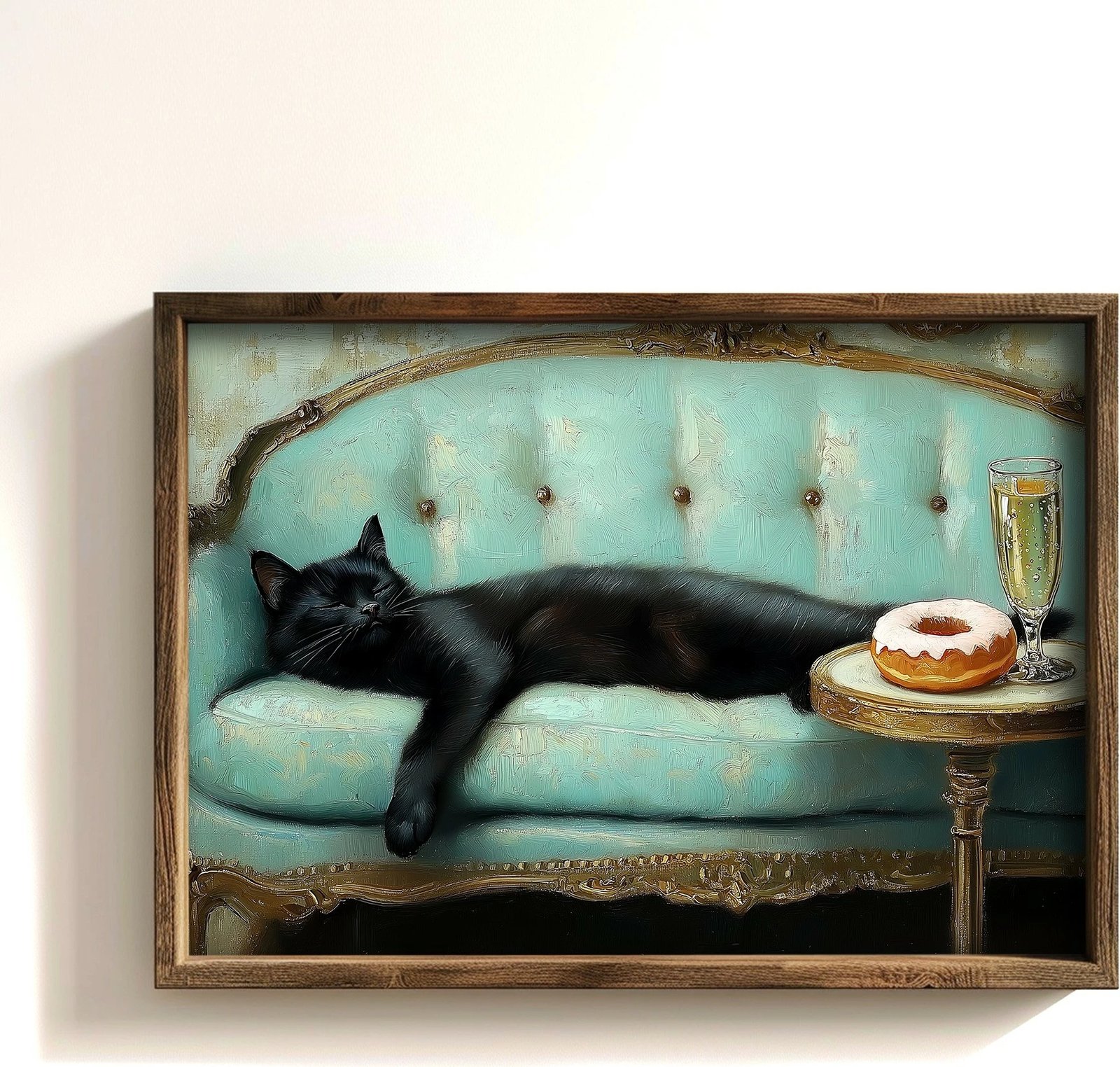 Pikturë dekorative me kornizë MDF Wallity, TUN121-L