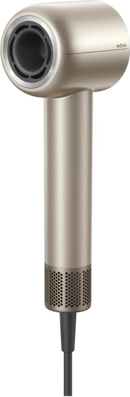Tharëse flokësh Mova Shine 10, 1600W, jonizim, 4 nivele temperaturë, ari