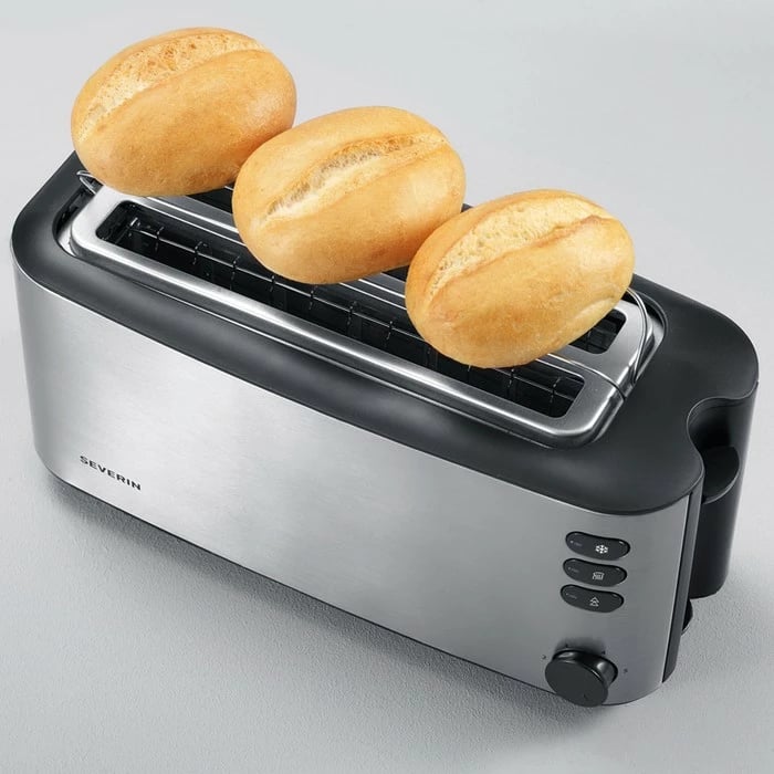 Toster Severin AT 2509, 4 feta, inox, 1400W