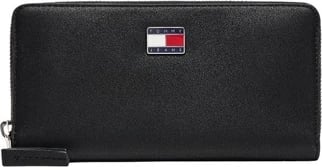 Portofol Tommy Hilfiger Jeans femra, i zi