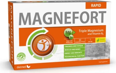 MAGNEFORT TRIPLO – SHOT 375mg, Vitaminë B6