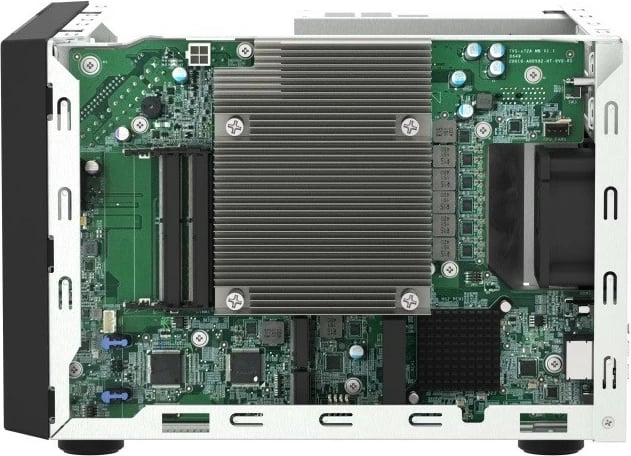 NAS QNAP TVS-h874-i5-32G, Intel Core i5-12400, 32 GB RAM, 8 vende për disqe, Tower, E zezë