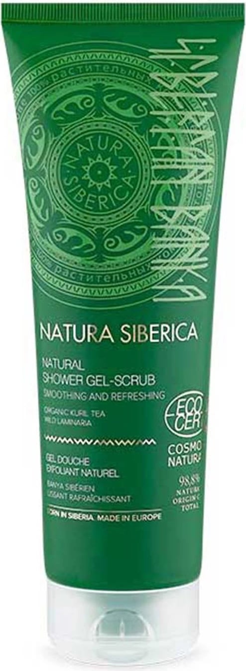 Xhel dushi eksfoliant unisex Natura Siberica Natural Gel-Exfoliante Organic Tea 200ml