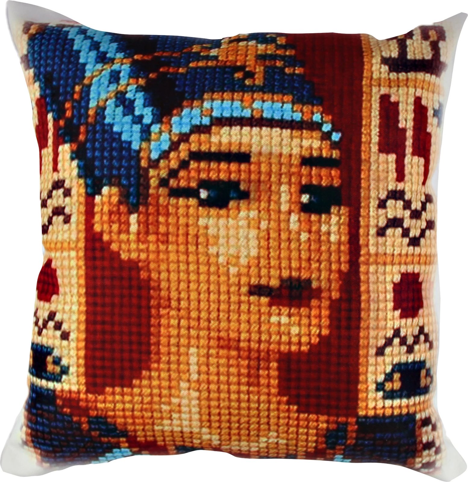 Jastëk dekorativ, shumëngjyrësh, Evila Originals, A10812, 43x43cm