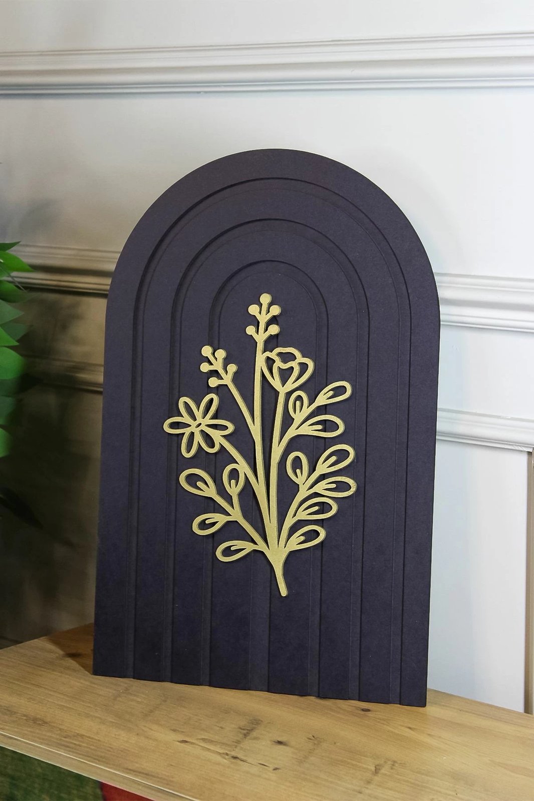 Pikturë dekorative Wallity, shumëngjyrëshe, Ersy3Doval8-3045, 30x45x2cm