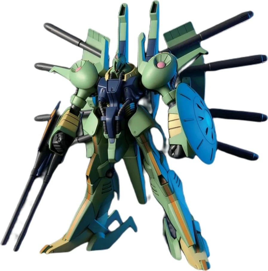 Model plastik Bandai HGUC PMX-001 Palace-Athene 1/144, jeshile
