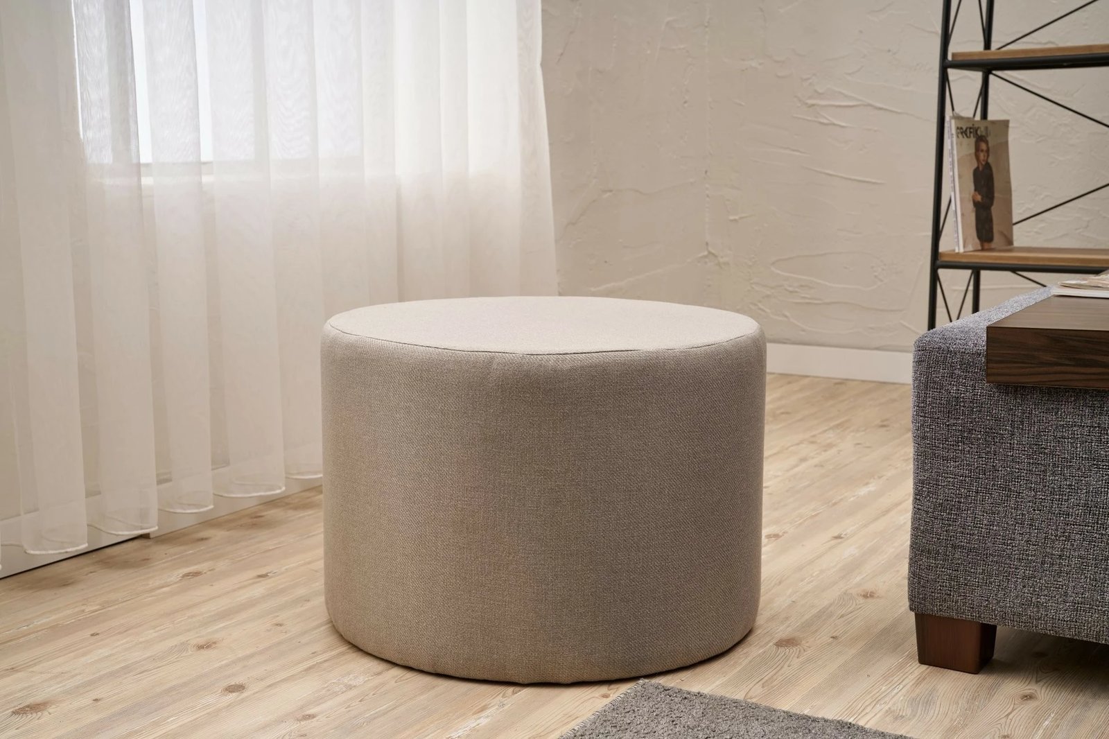 Puf Atelier del Sofa, Likya, bezhë