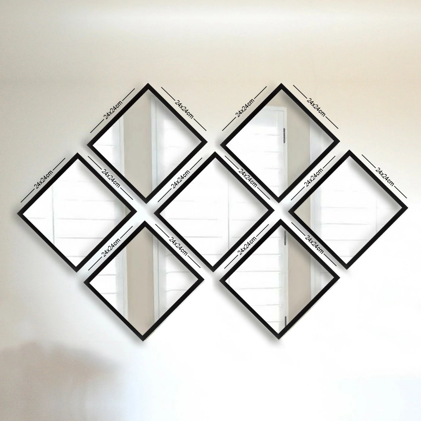 Set pasqyrash (7 copë), Wallity, SETAYNA_020