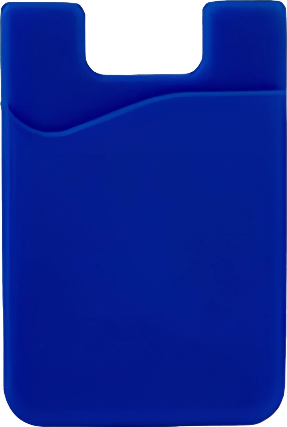 Mbështjellës kartelash për telefon Hurtel, silikon, kaltër