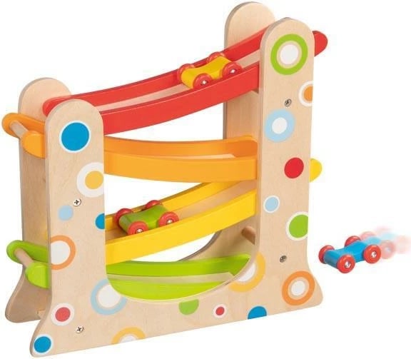 Pista druri Goki me 3 vetura, H30x8.5x28 cm