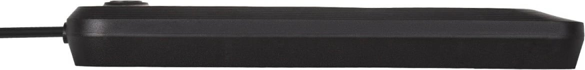 Zgjatues shumëprizash Maclean MCE395 B 5xSchuko 3xUSB 2.1A 2500W 1.5 m, i zi