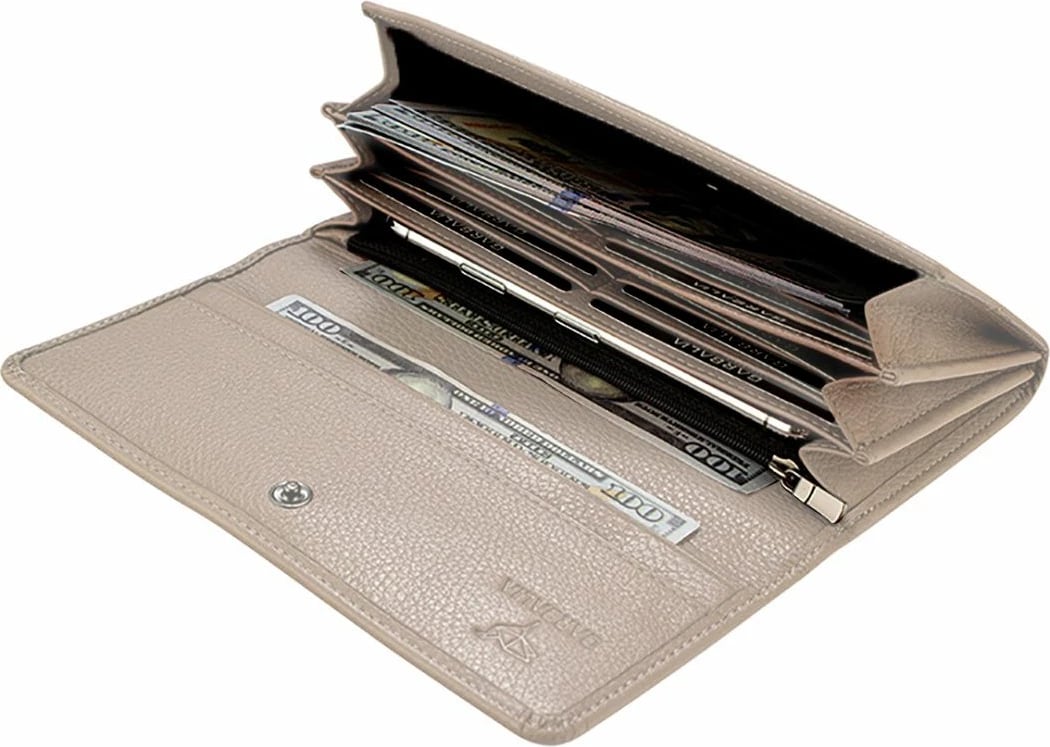 Portofol për gra Zoozie Bags, ngjyrë mink, Angel