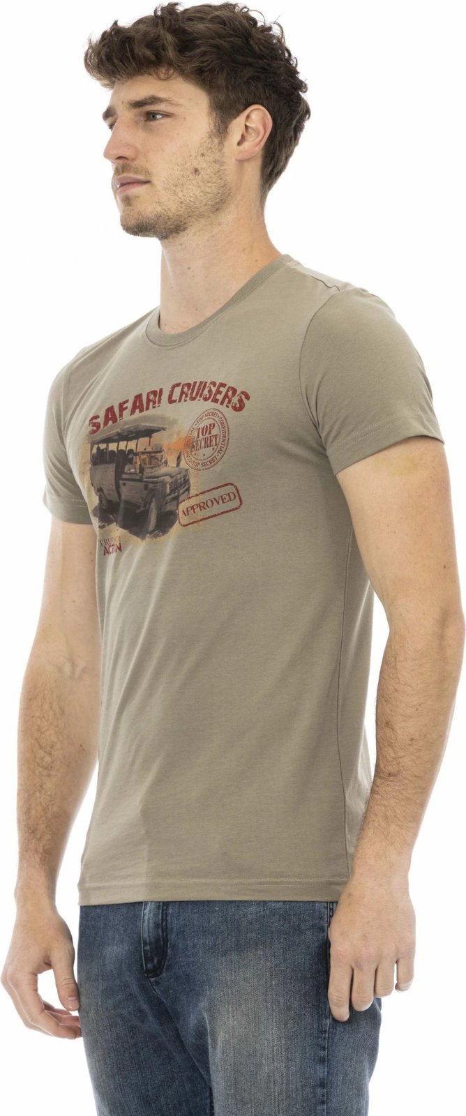 Maicë për meshkuj Trussardi Action, e gjelbër