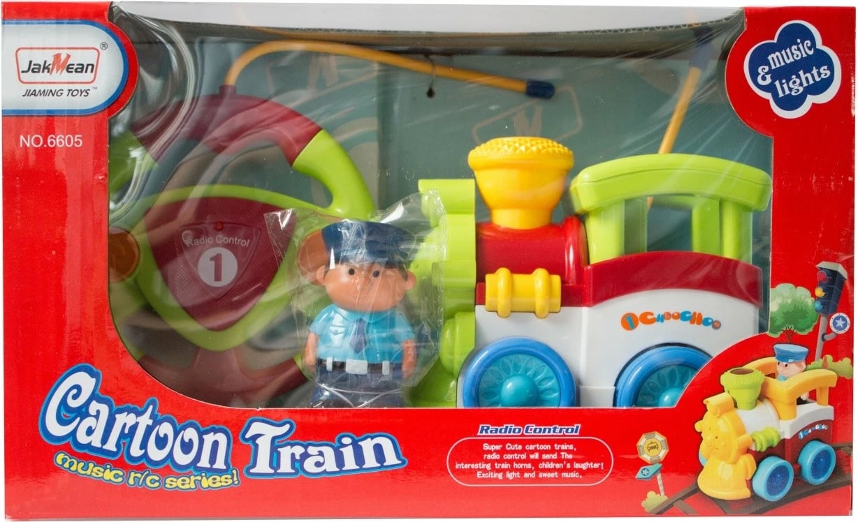 Tren me telekomandë ASKATO 108964, shumëngjyrësh, për fëmijë