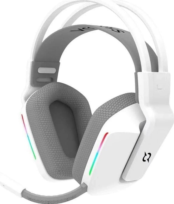 Kufje AQIRYS Alya 2.0, Dual Mode, Wireless&BT+Wired, të bardha
