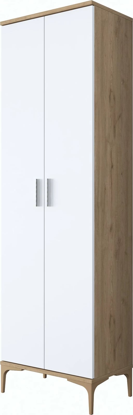 Stendë korridori, ngjyrë arrë dhe e bardhë, EA116-2746