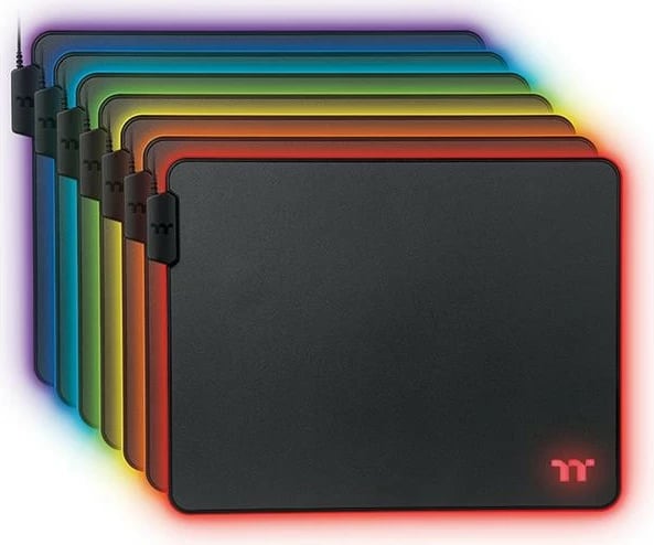 Mauspad Thermaltake Level 20 RGB, LED, 370x290mm, i zi