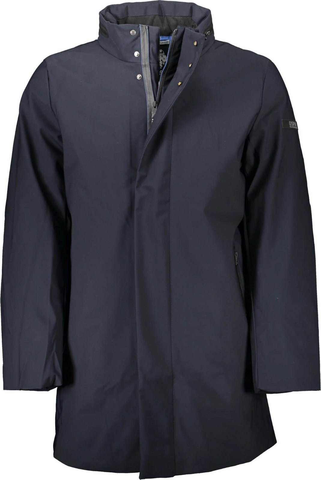 Jakne trench U.S. POLO, meshkuj, blu