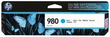 Kartush boje HP 980, 6.6k faqe, cyan, D8J07A