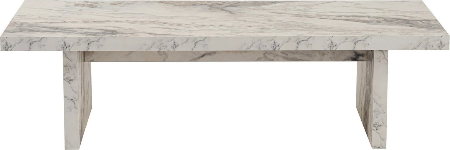 Set tavolinash kafeje Nordure, ngjyrë Freesia Marble