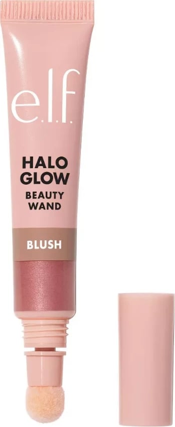 Blush i lëngshëm E.l.f Halo Glow Beauty Wand, Pink-Me-Up