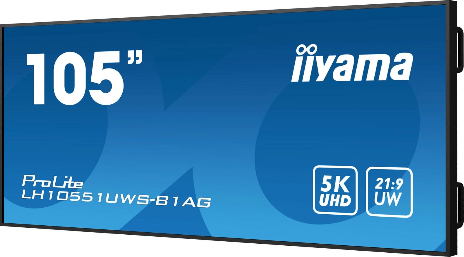 Ekran i madh profesional iiyama LH10551UWS-B1AG, 105 inç, 5K UHD, 21:9 UltraWide, LED