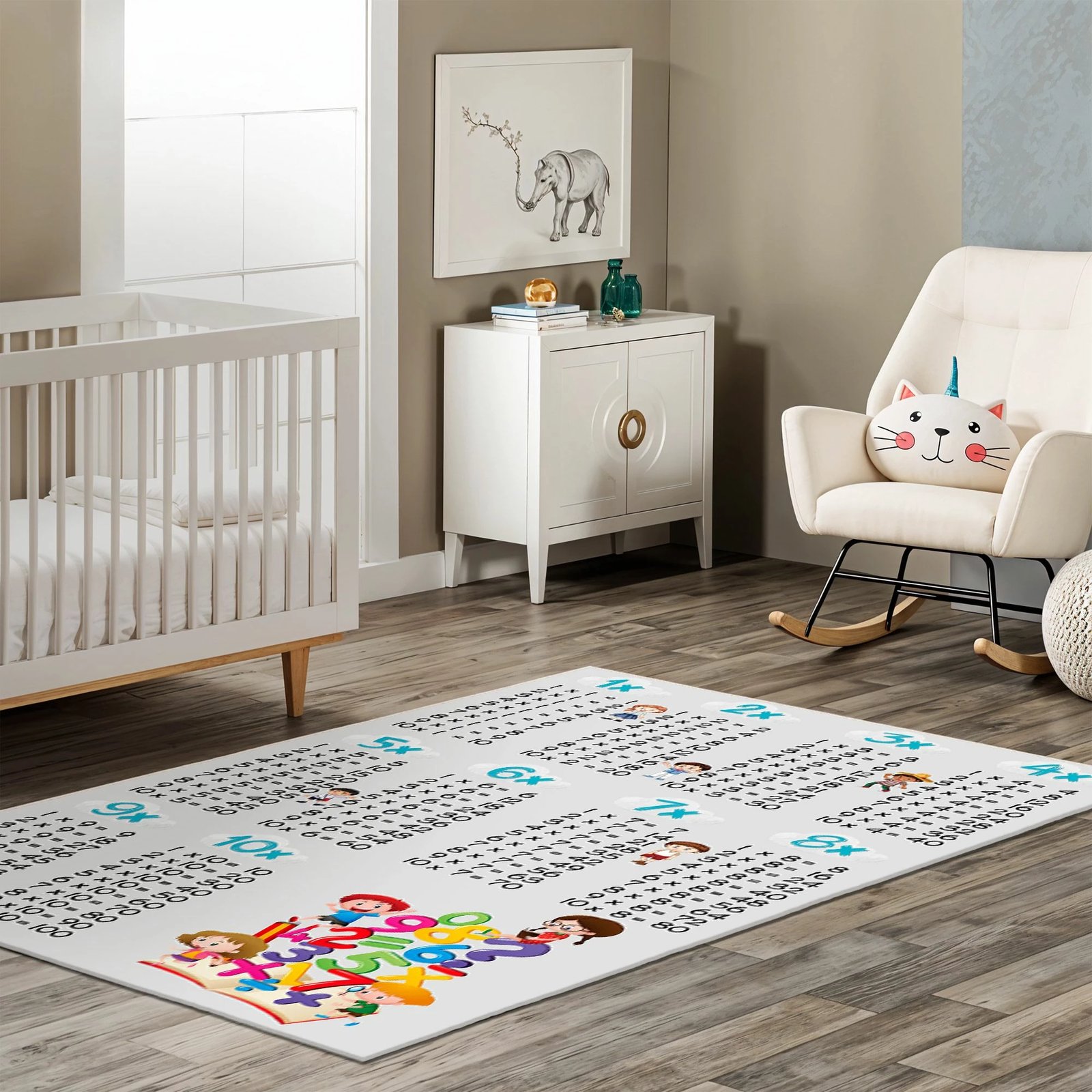 Qilim (60x100) Conceptum Hypnose, HMNT467, shumëngjyrësh