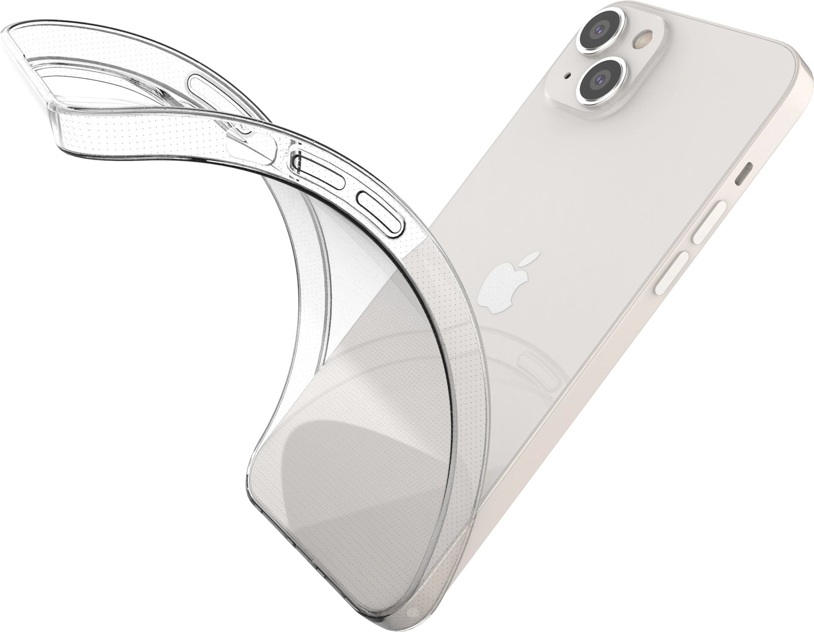 Mbështjellës Hurtel Ultra Clear 0.5mm për iPhone 14 Plus, Transparent