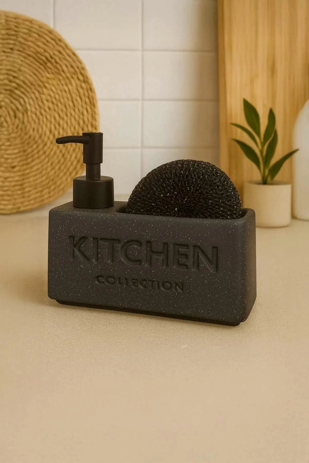 Dispenser sapuni Hermia Concept, ngjyrë e zezë, MCH0011336