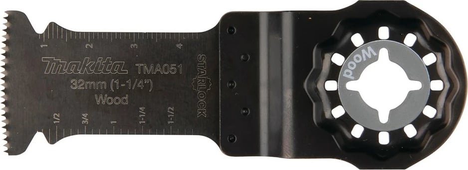 Teh multi-tool Makita B-64858, HCS, 5 cm, 18 TPI, zi