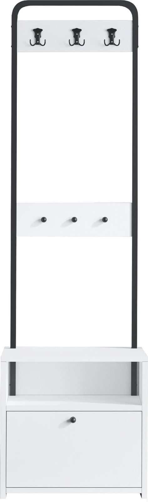 Stendë korridori Skye Decor, bardhë e zi, Tina