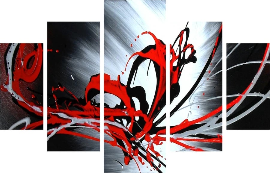 Pikturë dekorative MDF, 5 pjesë, Wallity, ST278