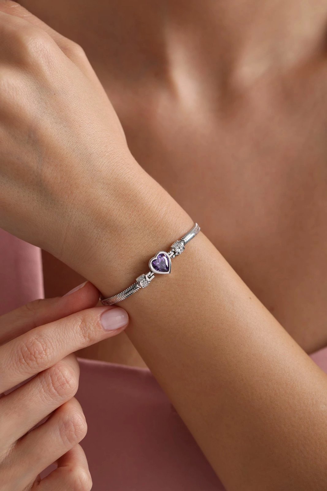 Byzylyk argjendi, ngjyrë e argjendtë dhe vjollcë, Jumeon, NRZ999938