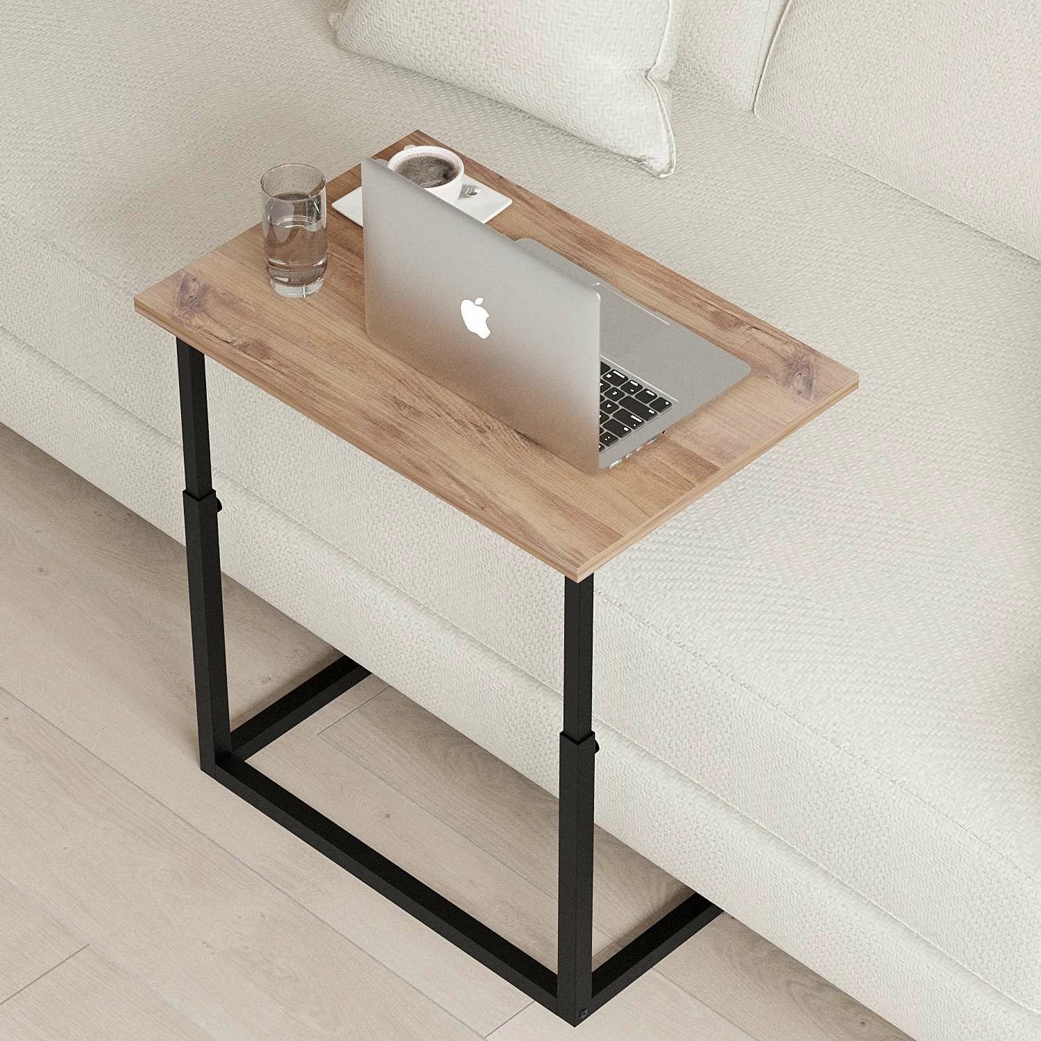 Tavolinë qëndrimi për laptop, ngjyrë Atlantic Pine, Hanah Home, Sparkle