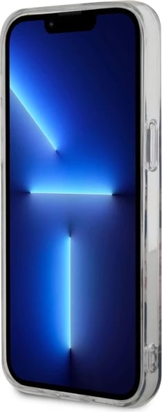 Mbështjellës Guess GUHMP14XHCFWSK për iPhone 14 Pro Max 6.7", MagSafe, lule, zi Mbështjellës Guess GUHMP14XHCFWSK për iPhone 14 Pro Max 6.7", MagSafe, lule, zi