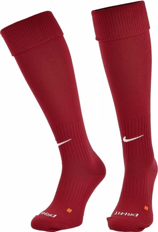 Çorape futbolli për meshkuj dhe fëmijë Nike, të kuqe