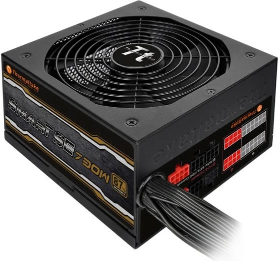 Kasë Thermaltake Smart SE 730W, modular, 80+ Bronze, e zezë