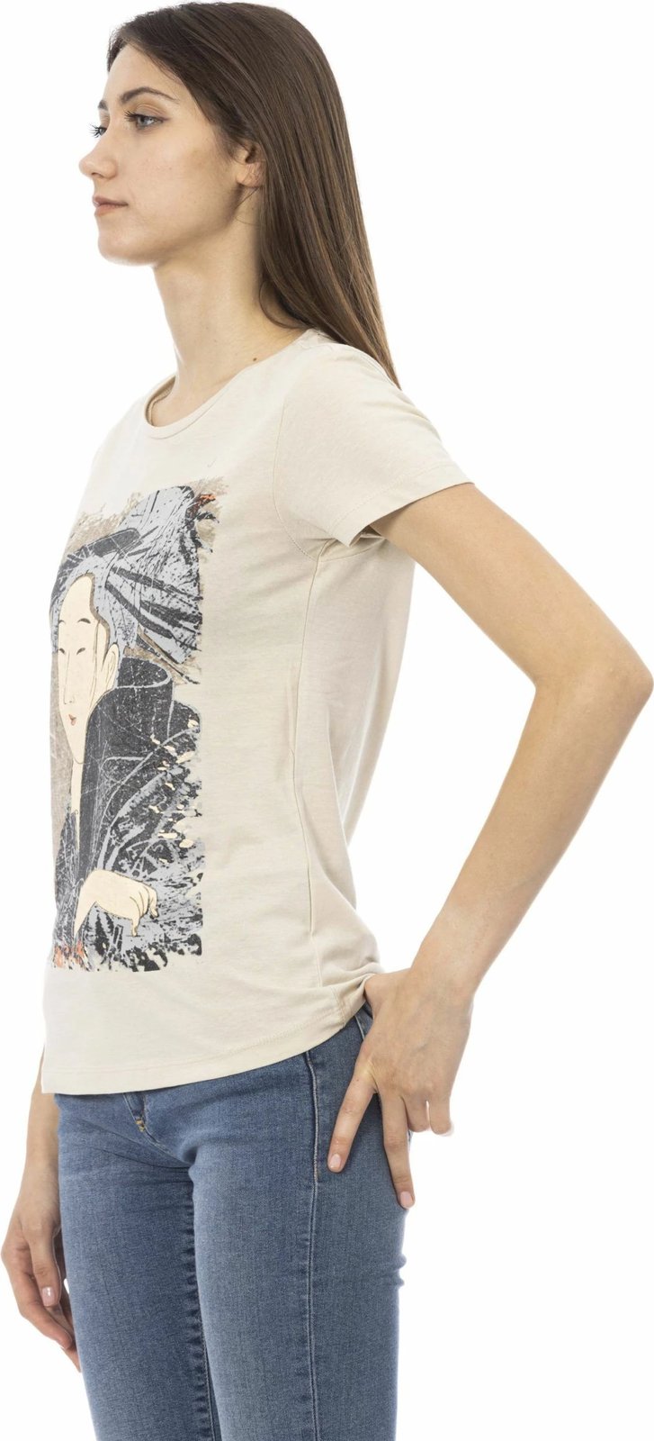 Maicë për femra Trussardi Action, bezhë