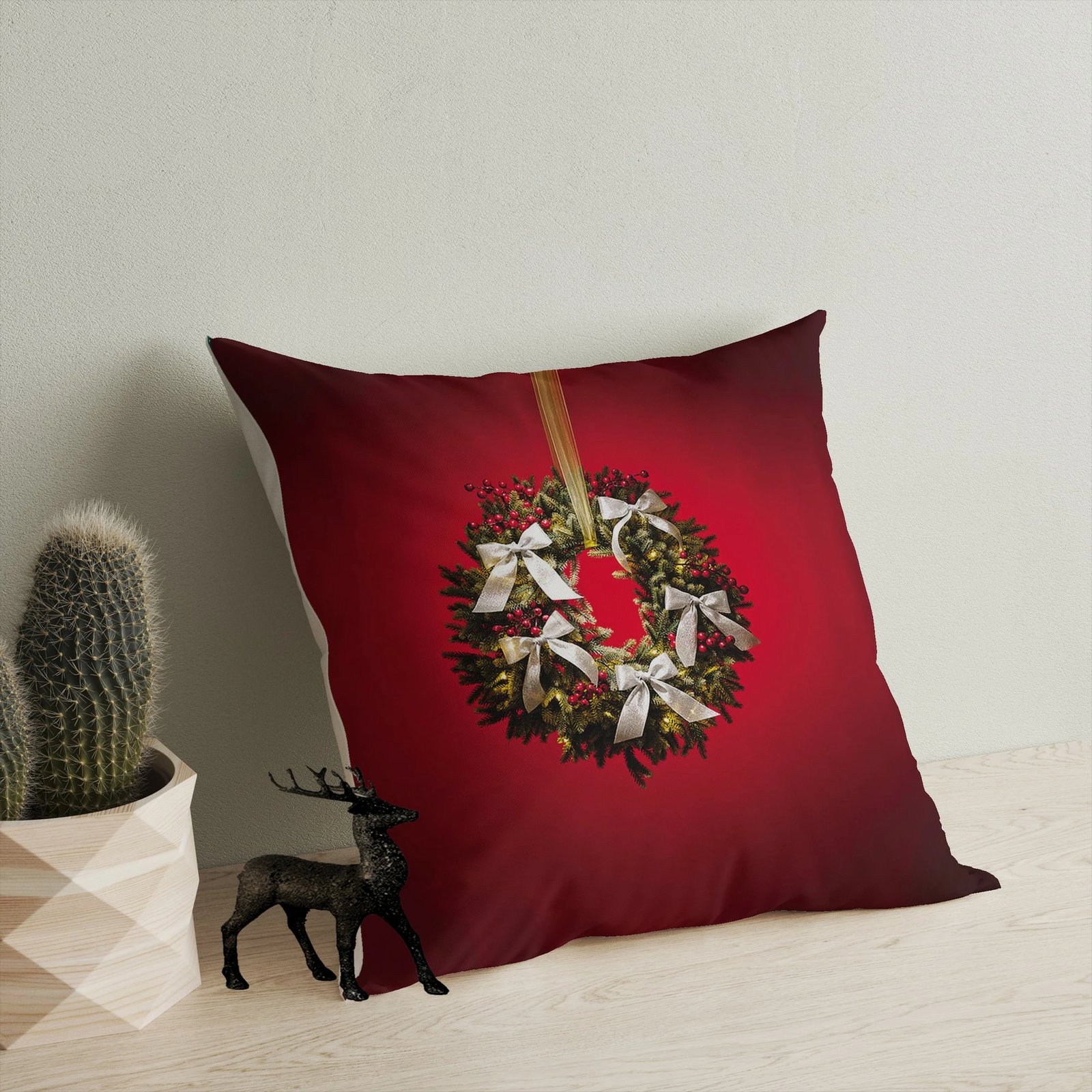 Jastëk dekorativ Aberto Design, A12964, shumëngjyrësh, 43x43cm