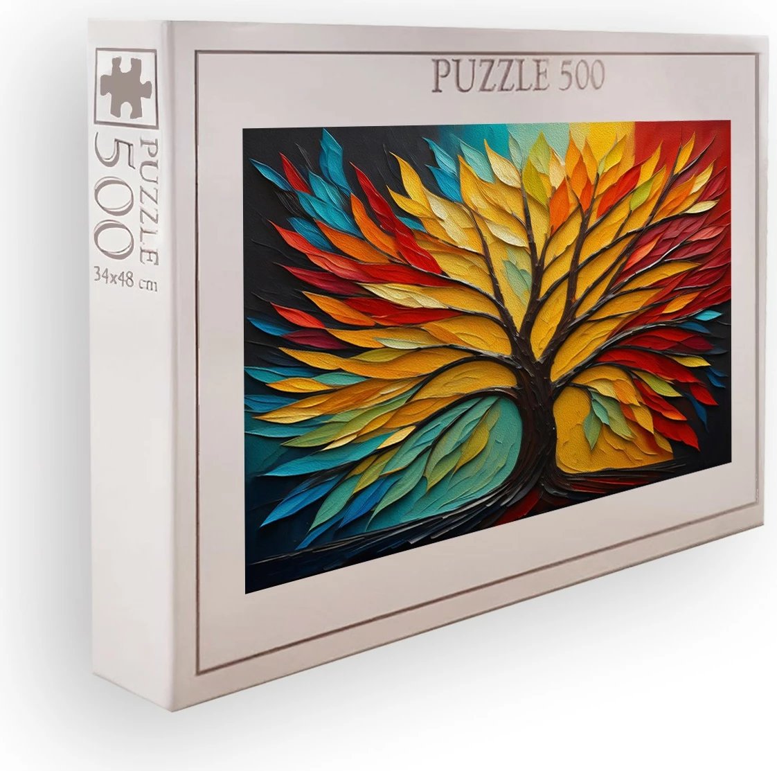 Puzzle me 500 copa, shumëngjyrësh, Evila Originals, PZL_0104_500