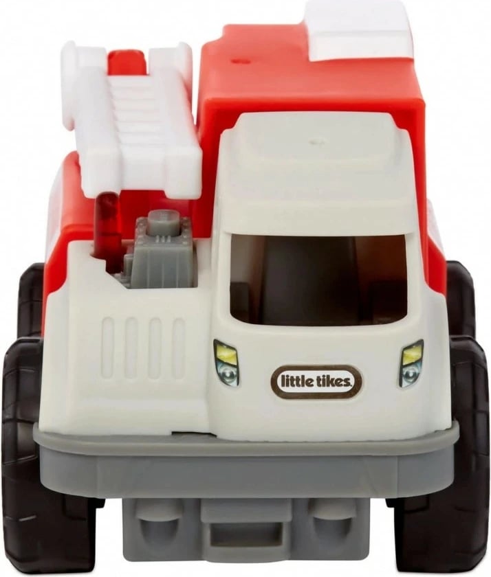 Kamion zjarrfikës lodër Little Tikes Dirt Digger Minis, plastikë, kuq/bardh/gri