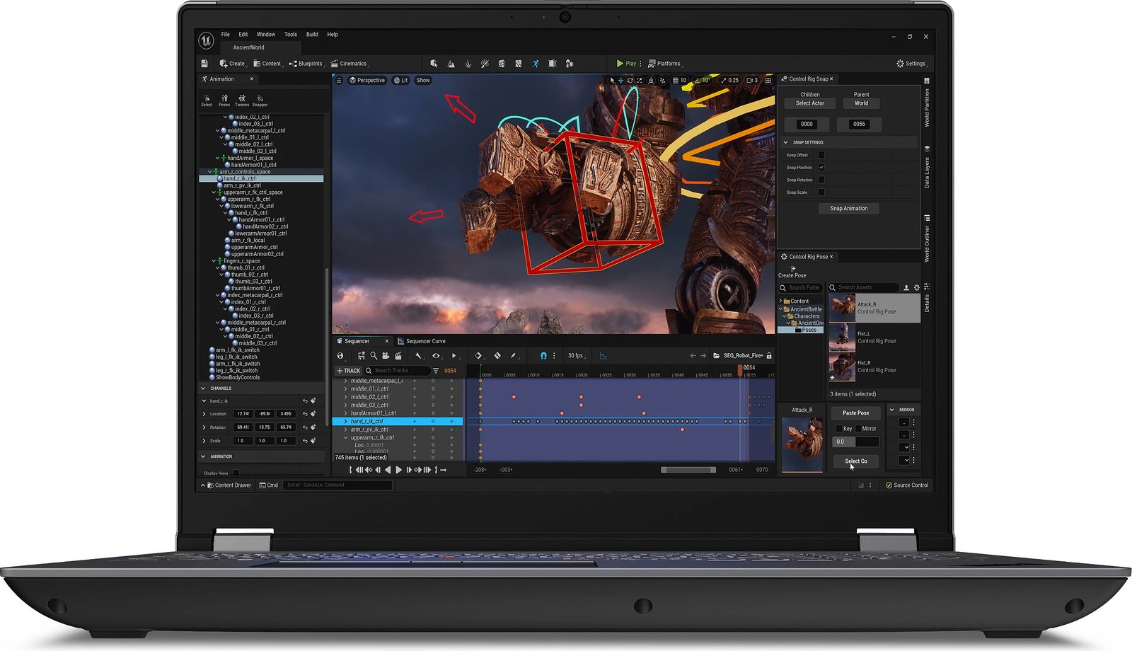 Kompjuter Lenovo ThinkPad P16 Gen 2, Intel Core i7, 16", 64GB RAM, 1TB SSD, NVIDIA RTX 3500 Ada, Windows 11 Pro, gri