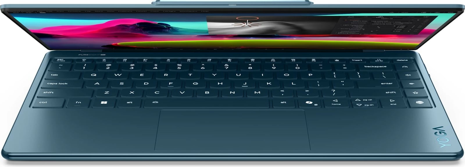 Kompjuter Lenovo Yoga Slim 9 14ILL10 Evo, 14 inç 4K OLED Touch, Core Ultra 7 258V, 32GB/1TB SSD, Win11, kaltër
